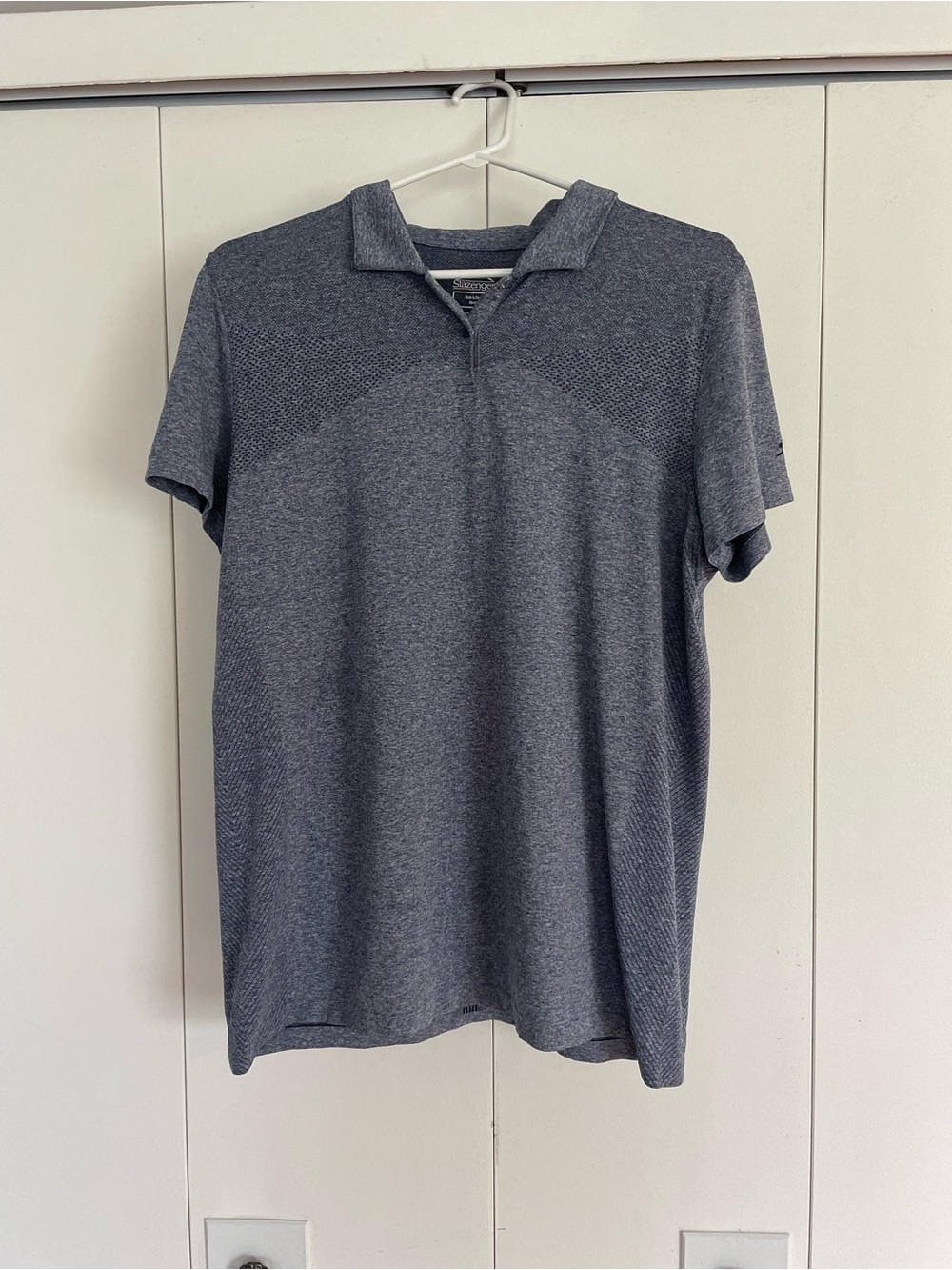 Slazenger Women’ XL  Charcoal Heather Golf Polo